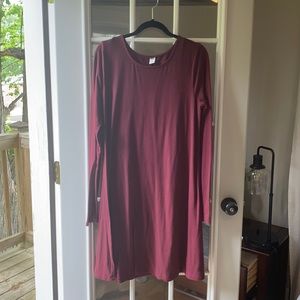Large swing dress